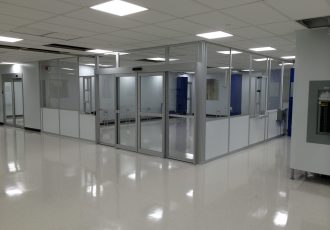 双滑动门一体化洁净室